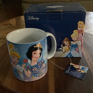 Disney Princess Mug - Blue and White